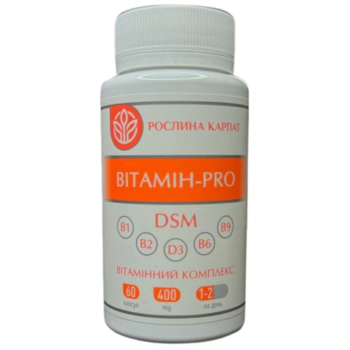 Vitamina - PRO 60 capsule.. Fonte aggiuntiva di vitamine.